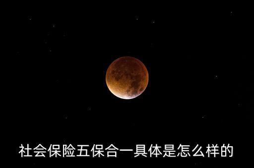 五險(xiǎn)合并是什么，精簡歸并 五險(xiǎn)一金 是什么意思