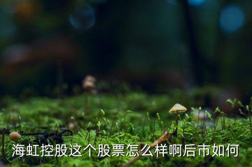 海虹股份是什么該念股，海虹控股是優(yōu)質(zhì)股嗎前景如何