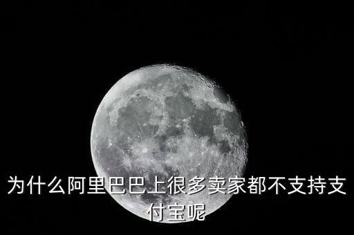 為什么阿里巴巴上很多賣(mài)家都不支持支付寶呢
