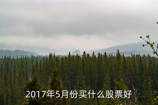 五月份股票買什么，2018年5月一6月買什么股票合適