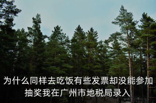 為什么發(fā)票未進入獎池，沈陽地稅發(fā)票一直未進入獎池怎么辦
