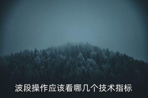 波段操作應(yīng)該看哪幾個(gè)技術(shù)指標(biāo)