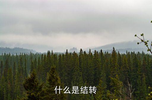 什么是結(jié)轉(zhuǎn)