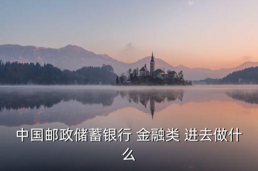 中國(guó)郵政集團(tuán)金融崗位做什么，郵政金融都干什么