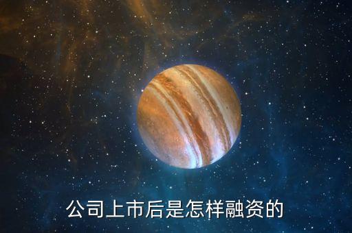 上市之后的融資叫什么，PE融資什么意思