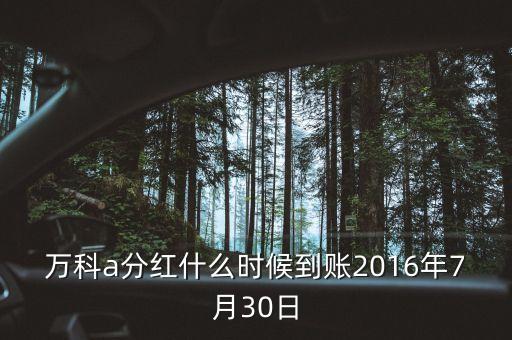 利君2016年的分紅什么時候到帳，2016年十二月以后垮行轉(zhuǎn)賬最遲多久到帳