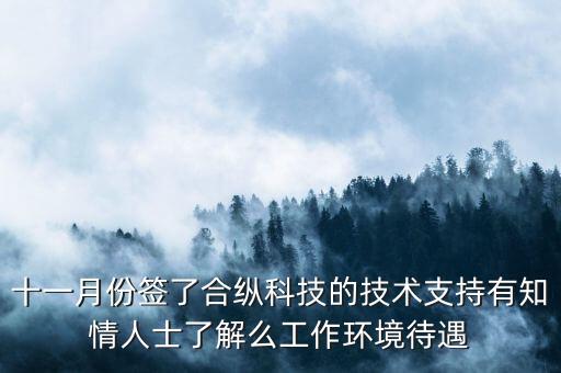 合縱科技是做什么的，合縱科技在那個開發(fā)區(qū)