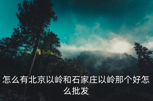 怎么有北京以嶺和石家莊以嶺那個(gè)好怎么批發(fā)