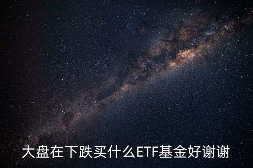 大盤在下跌買什么ETF基金好謝謝