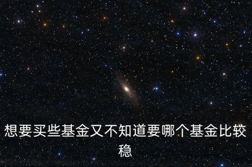 想要買些基金又不知道要哪個(gè)基金比較穩(wěn)