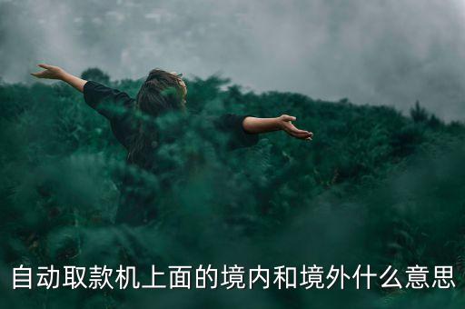 什么是境內(nèi)卡境外卡，自動(dòng)取款機(jī)上面的境內(nèi)和境外什么意思