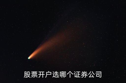股票開(kāi)戶(hù)選哪個(gè)證券公司