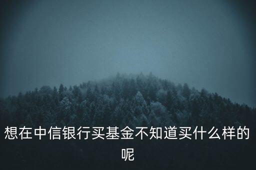 炒中信銀行基金需要什么條件，如何買基金需要什么條件a