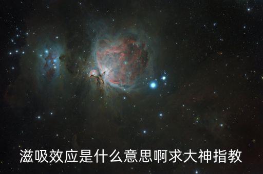 滋吸效應(yīng)是什么意思啊求大神指教