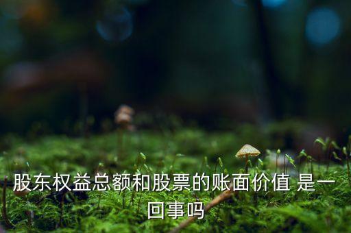 股權(quán)價(jià)值是什么，企業(yè)整體價(jià)值和股東權(quán)益價(jià)值的區(qū)別