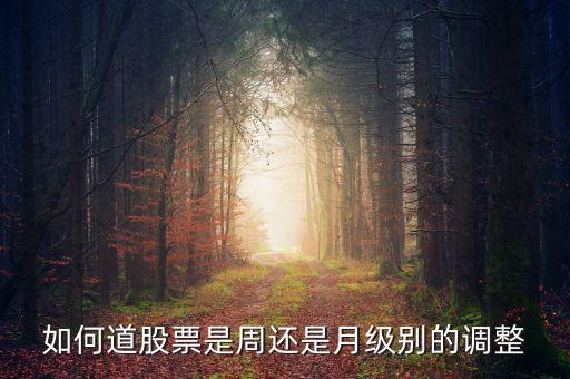 什么叫月線級別調(diào)整，什么是周線級別的調(diào)整