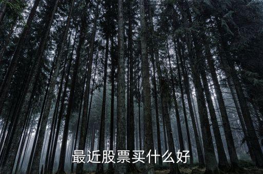 最近有什么好股票可以買入，最近有什么好股票買