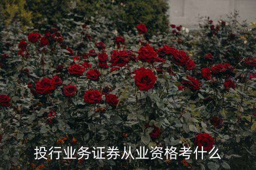 投行考試考什么，請問想進(jìn)投行工作以下考哪些證書有幫助