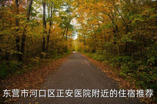 東營市河口區(qū)正安醫(yī)院附近的住宿推薦