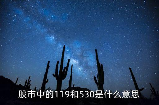 股市119是什么意思，如何看買(mǎi)賣(mài)盤(pán)