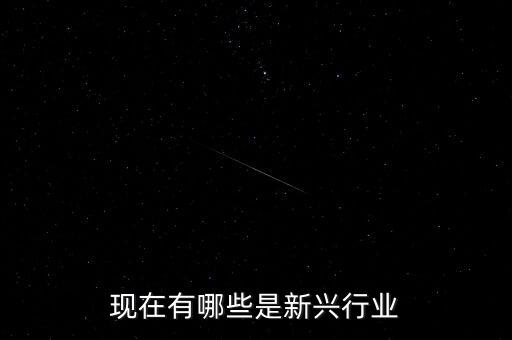 現(xiàn)在有哪些是新興行業(yè)