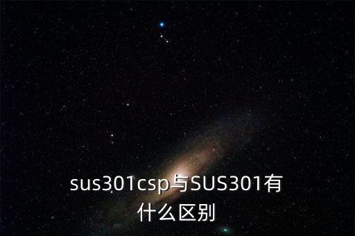 sus301csp與SUS301有什么區(qū)別