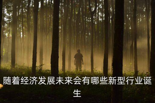 隨著經(jīng)濟(jì)發(fā)展未來(lái)會(huì)有哪些新型行業(yè)誕生