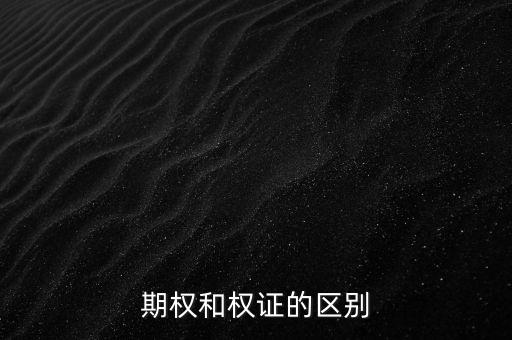 什么叫期權(quán)證書，房屋期權(quán)證是什么意思