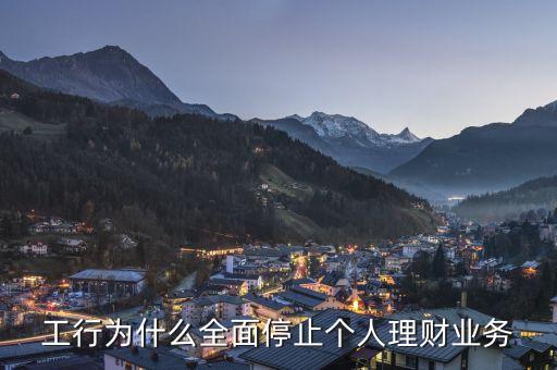 工行為什么全面停止個(gè)人理財(cái)業(yè)務(wù)