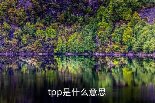 tpp是什么意思