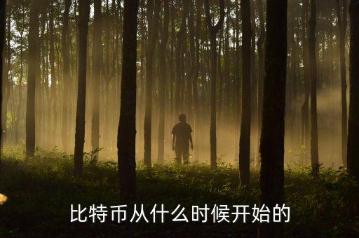 什么時候有比特幣，比特幣最早的時候值多少人民幣
