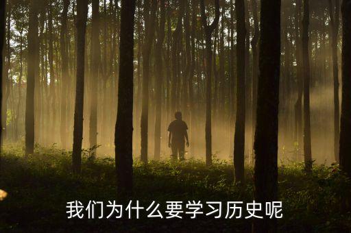 為什么學(xué)經(jīng)濟(jì)史，為什么要學(xué)習(xí)歷史