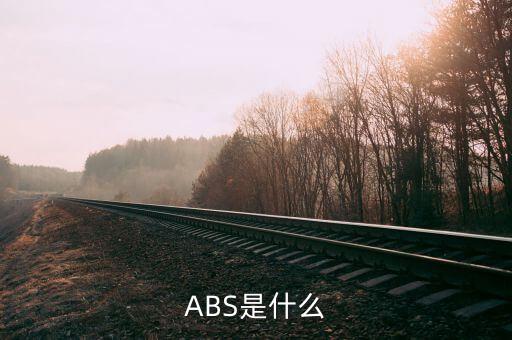 公募abs是什么，ABS是什么