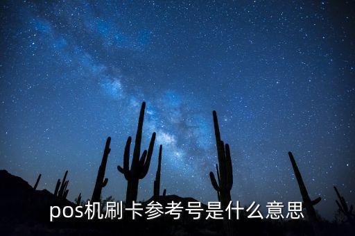 什么是交易參考號(hào)，pos機(jī)刷卡參考號(hào)是什么意思