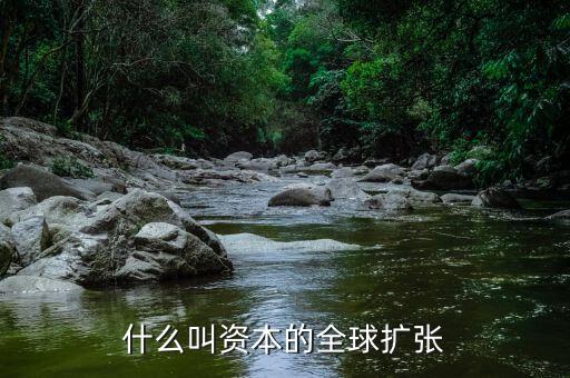 什么是投資擴張，資本外向擴張是什么意思