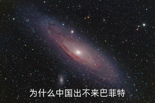 你為什么不能成為巴菲特，為什么你不能成為巴菲特