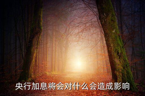 一個(gè)政府如果加息會(huì)帶來什么后果，如果央行加息宏觀和微觀層面會(huì)有哪些影響