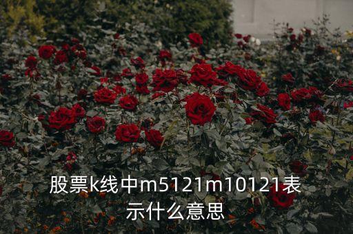 日線(xiàn)m5什么意思，誰(shuí)能解釋下M5和M10指數(shù)代表的什么