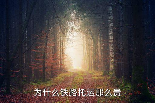 中國火車運費為什么這么貴，為什么鐵路托運那么貴