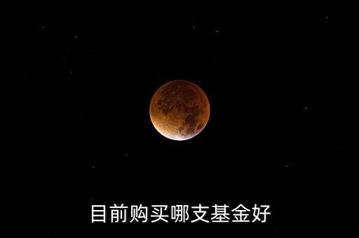 目前購買哪支基金好