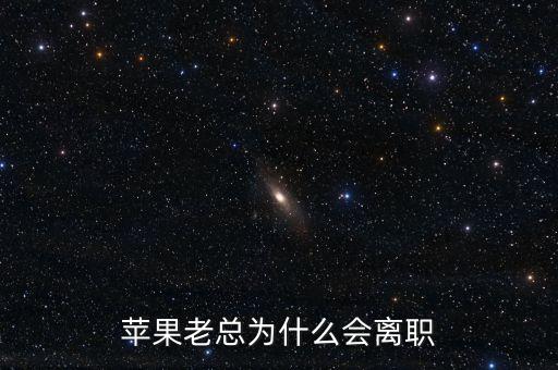 孫建科為什么辭職，蘋果老總為什么會(huì)離職