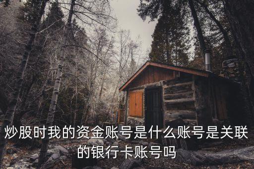 炒股時我的資金賬號是什么賬號是關(guān)聯(lián)的銀行卡賬號嗎