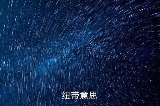 紐帶作用是什么意思，紐帶意思