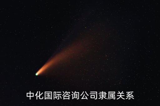 中化國(guó)際咨詢公司隸屬關(guān)系
