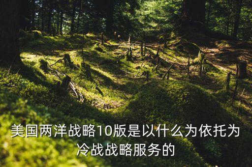 美國(guó)兩洋戰(zhàn)略10版是以什么為依托為冷戰(zhàn)戰(zhàn)略服務(wù)的