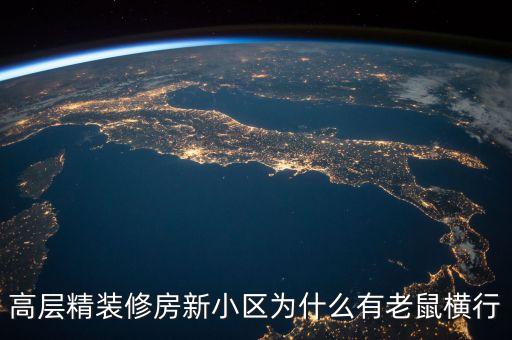 高層為什么有老鼠，為什么高層樓也會有老鼠