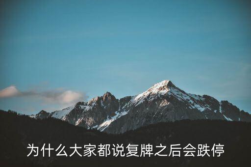 復(fù)旦復(fù)華為什么大跌，為什么龍頭股份和復(fù)旦復(fù)華暴跌