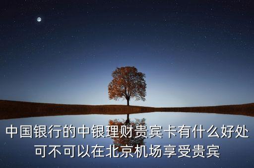中國(guó)銀行的中銀理財(cái)貴賓卡有什么好處可不可以在北京機(jī)場(chǎng)享受貴賓