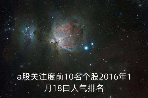 2016什么股票最熱門，必看2016年下半年買什么股票