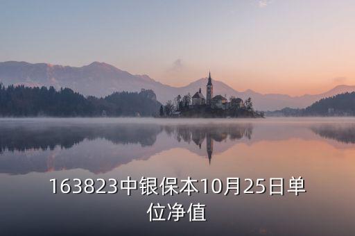 163823中銀保本屬什么基金，中銀保本163823現(xiàn)在贖回手續(xù)費(fèi)怎么收